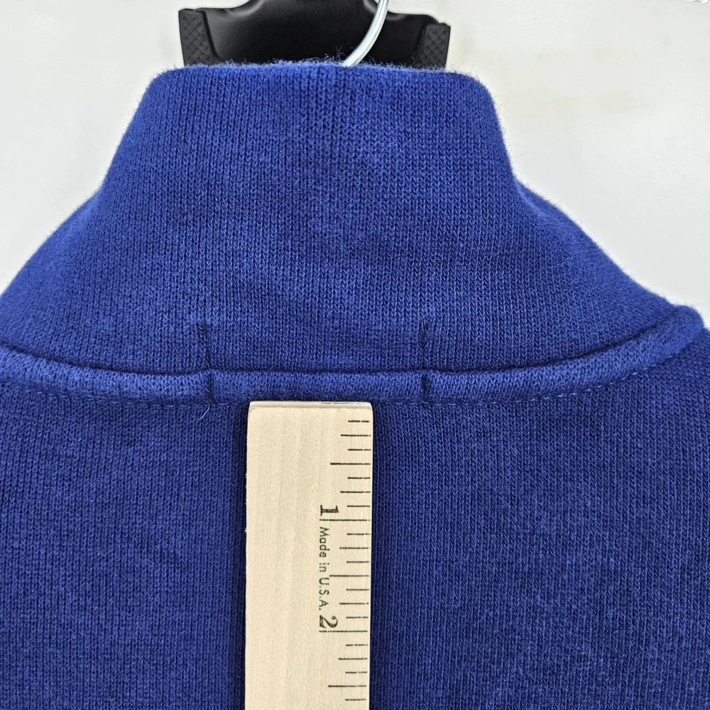 Polo Ralph‎ Lauren Quarter Zip Mens XL Long Sleeve Blue QZip Sweater Preppy